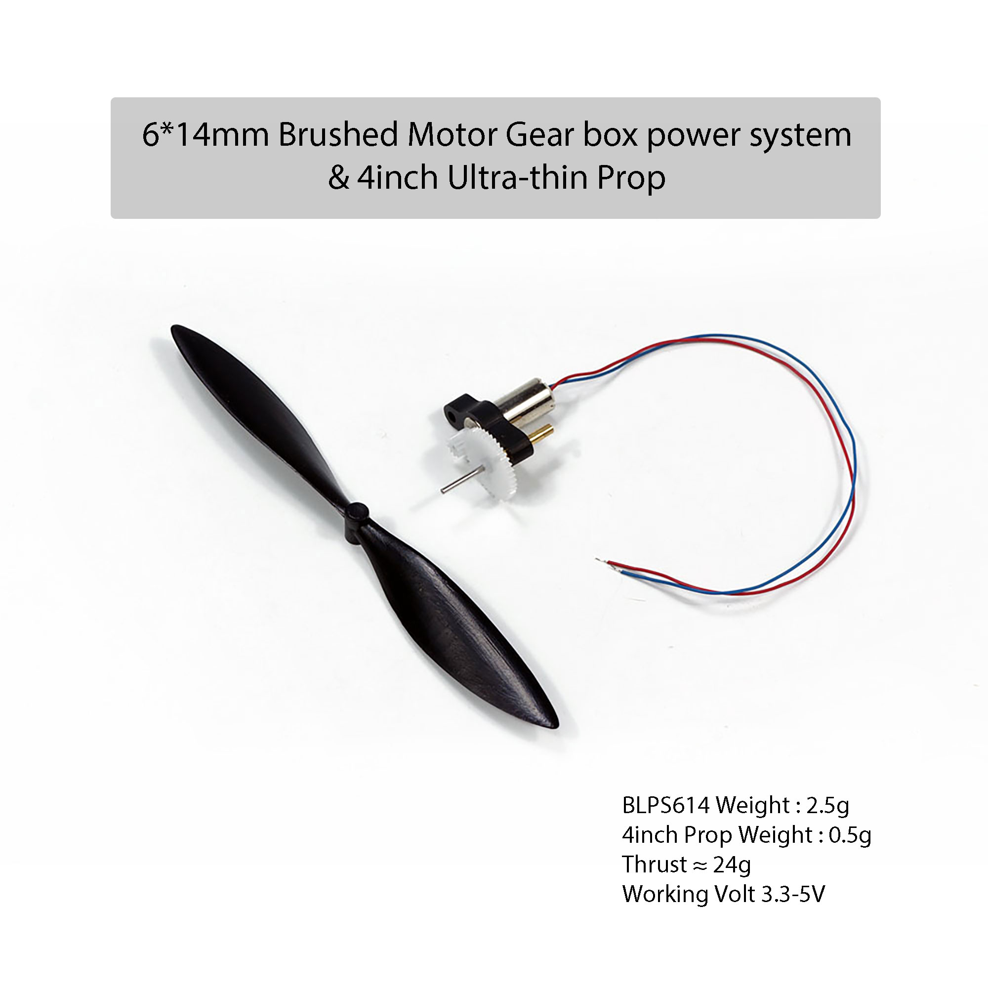AEORC 6x14 Brushed Motor Combo - đánh giá và giá Brushless Motor Thrust Test Stand